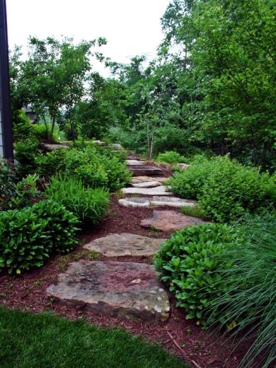 Inspiracje ogrodowe ścieżki 7 chodnikow z płyt i kamienia