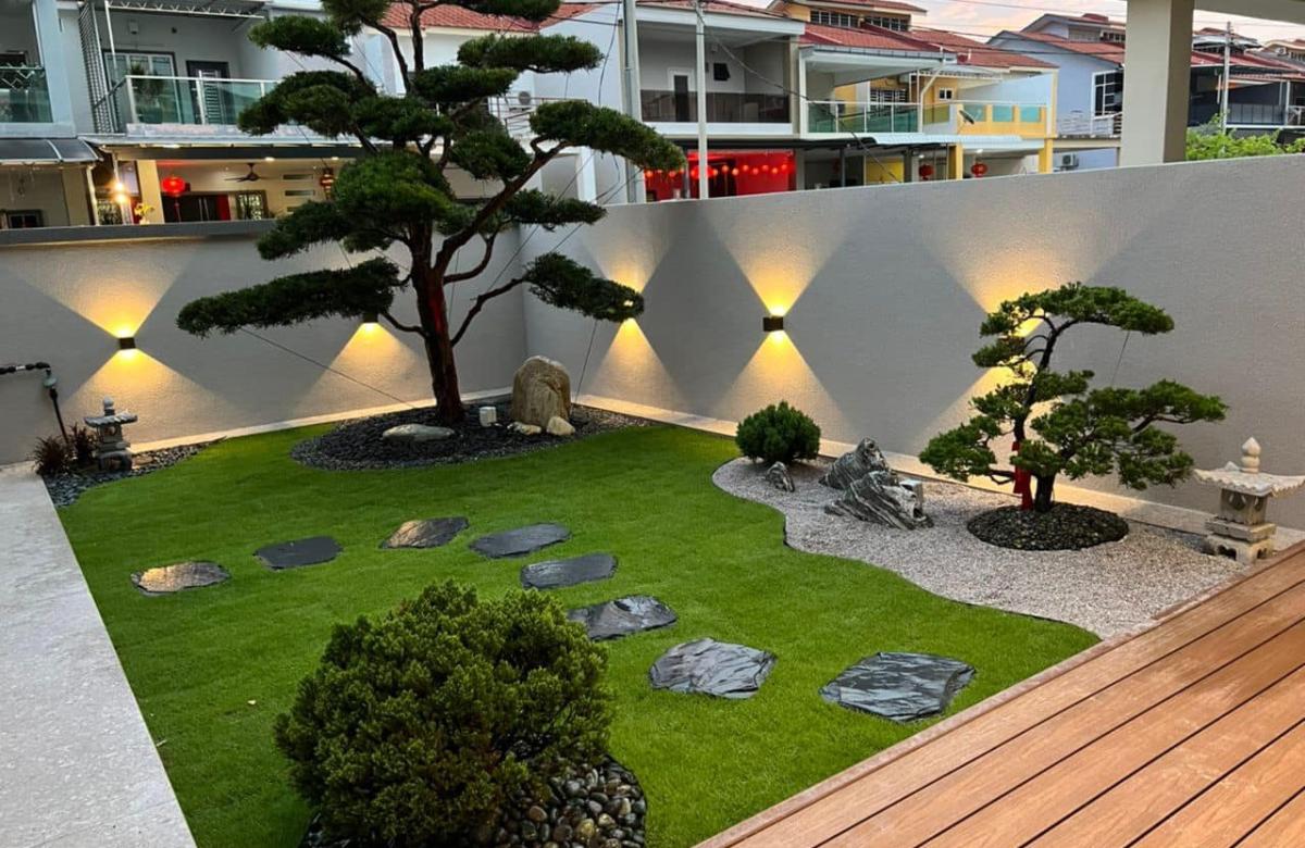 Pomysł na japoński ogród skalny - nr 2 / 40 pomysłów na zen w ogrodzie