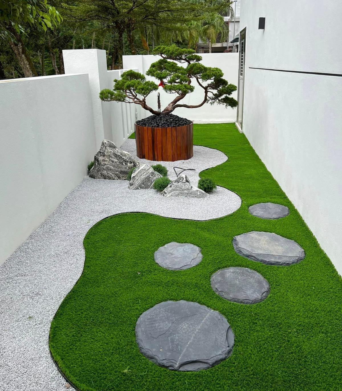 Pomysł na japoński ogród skalny - nr 3 / 40 pomysłów na zen w ogrodzie