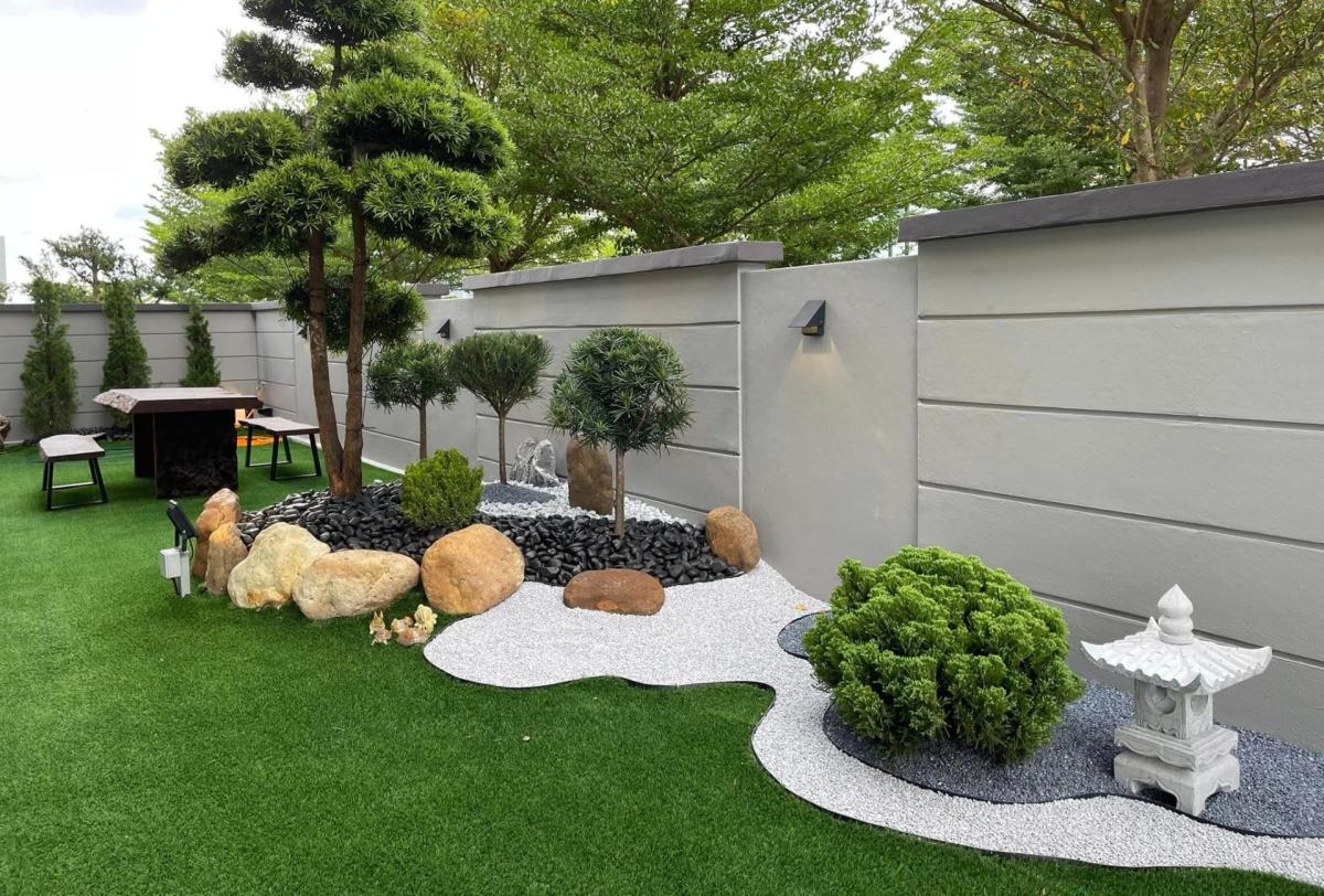 Pomysł na japoński ogród skalny - nr 4 / 40 pomysłów na zen w ogrodzie